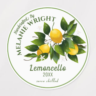 Lemon Fruit Canning Klistermärke