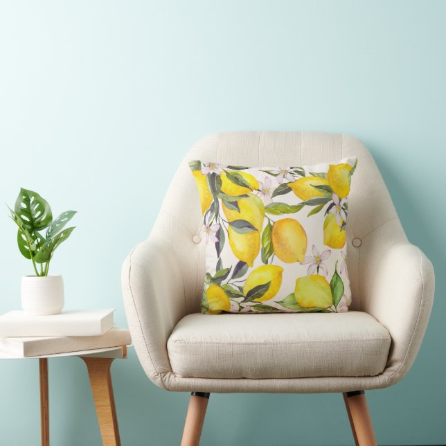 Lemon Garden Dekorativ kudde (Stol)