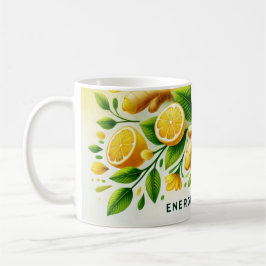 Lemon Ginger AI art Kaffemugg