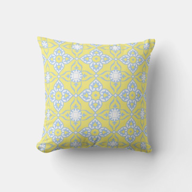 Lemon Grått Reversible Dekorativ kudde (Framsida)