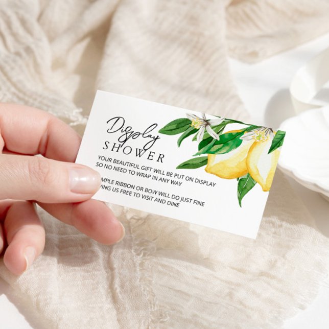 Lemon Greenery-Visning-kuvert Tilläggskort (Skapare uppladdad)