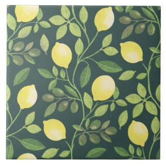 Lemon Gren botaniska köket Kakelplatta