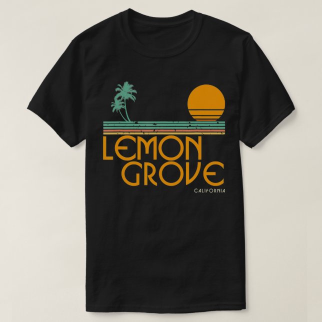 Lemon Grove California T Shirt (Design framsida)