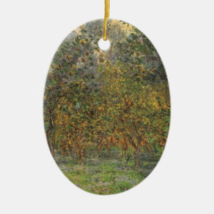 Lemon Grove i Bordighera av Claude Monet Julgransprydnad Keramik