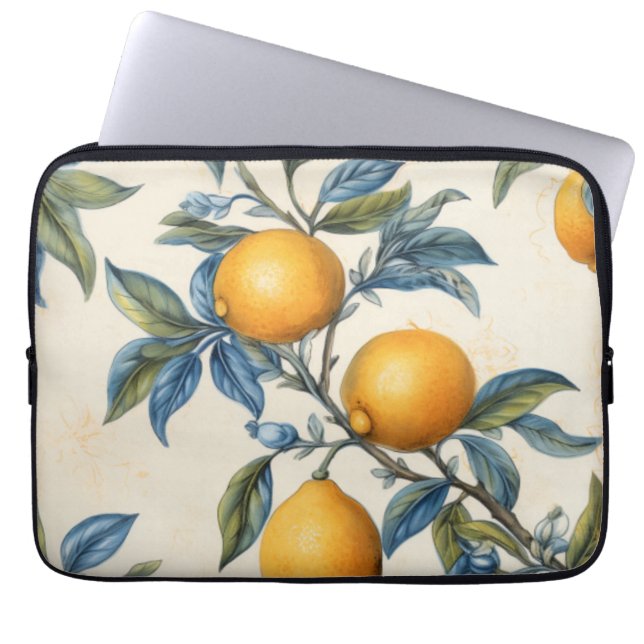 Lemon Grove i Medelhavsområdet Laptop Fodral (Framsidan)