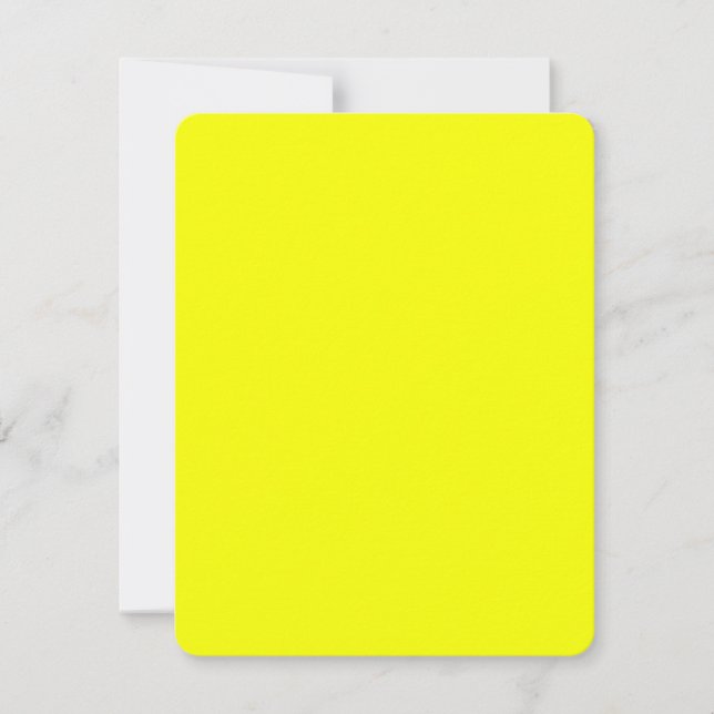 Lemon Gult Background Färg anpassar detta! (Framsida)