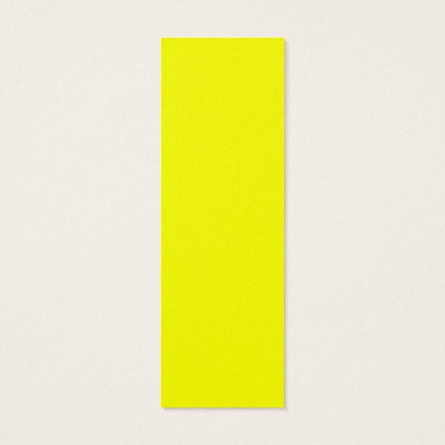 Lemon Gult Background Färg anpassar detta! Litet Visitkort (Baksidan)