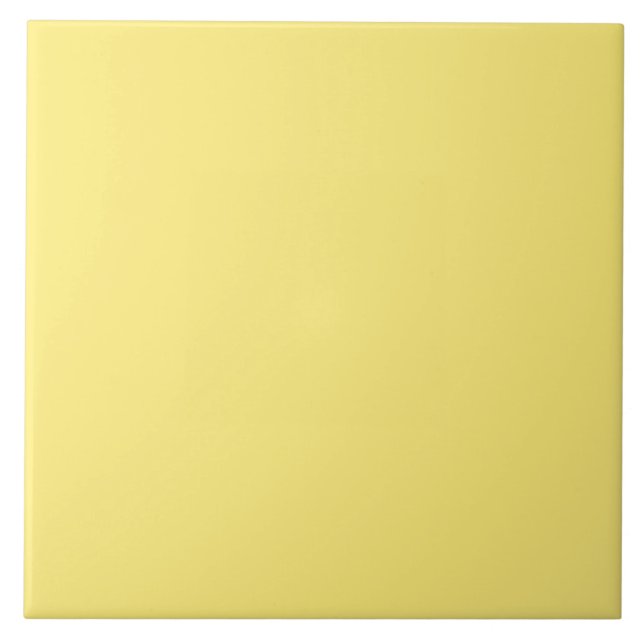 Lemon Gult Ceramic Tile. Kakelplatta (Framsidan)