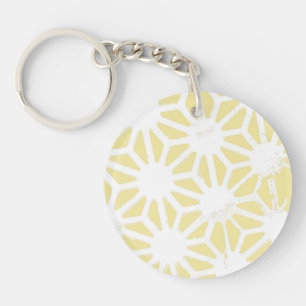 Lemon gult geometric mönster
