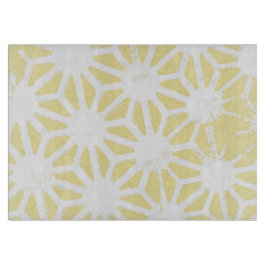 Lemon gult geometric mönster