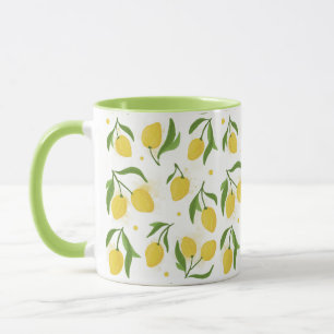 Lemon Gult Grönt Mugg