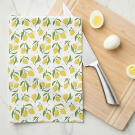 Lemon Gult Kitchen Towel Kökshandduk