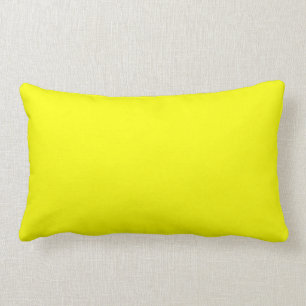 Lemon Gult Lumbar Pillow 13 x 21 tum Lumbarkudde