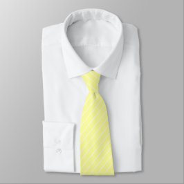 Lemon Gult med Ivory White Streck Slips