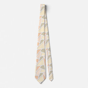 Lemon gult mosaic mönster slips