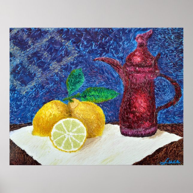 Lemon Gult Poster (Framsidan)