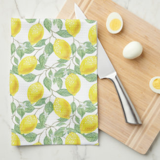 Lemon Gult Träd Fruit Land Kitchen Bath Towel Kökshandduk