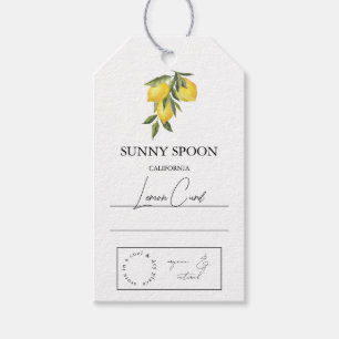 Lemon Häng Märkre Presentetikett