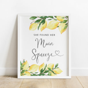 Lemon, hon hittade sin viktigaste Möhippa. Poster