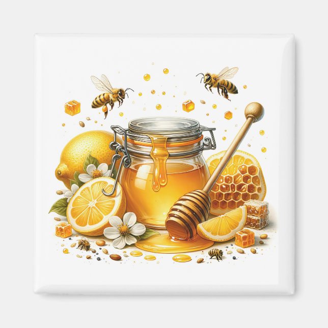 Lemon Honey Magnet   (Framsidan)