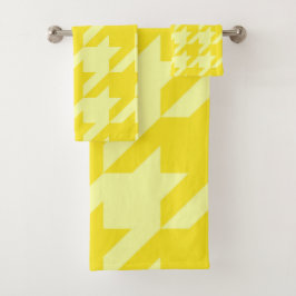 Lemon Houndstooth