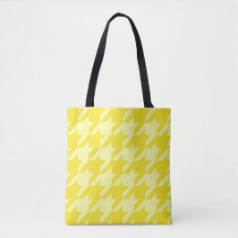 Lemon Houndstooth Tygkasse