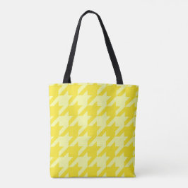 Lemon Houndstooth Tygkasse