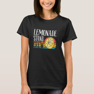 Lemon Ice Juice Älskare Retro Refshing Lemonade St T Shirt