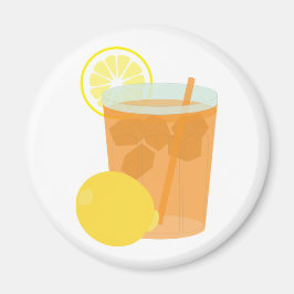 Lemon Iced Tea Magnet