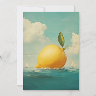 Lemon Island i Dreamy Vatten Kort
