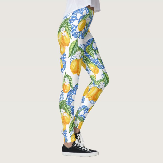Lemon italiensk kusten greek leggings (Höger)