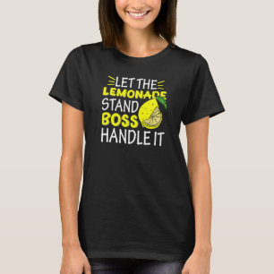 Lemon Juice Chef lät Lemonade stå Chef Handl T Shirt
