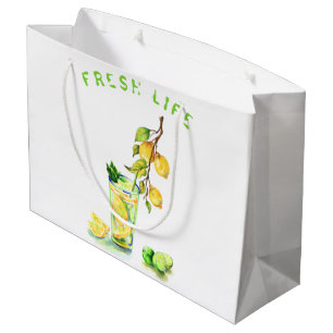 Lemon Juice Coola Drink Lemonade Gift Bag