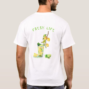 Lemon Juice Coola Drink Lemonade Party T-Shirt Gif