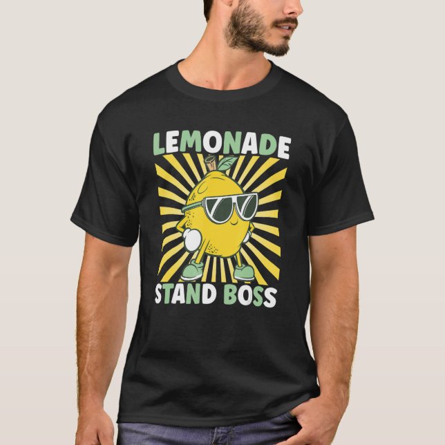 Lemon Juice Lemonade stand Chef T Shirt (Framsida)