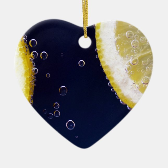 Lemon Julgransprydnad Keramik (Framsidan)