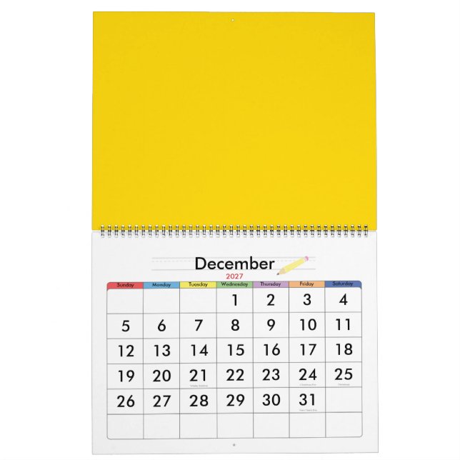 Lemon Kalender (Dec 2027)