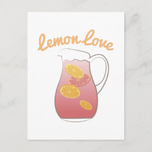 Lemon Kärlek Vykort