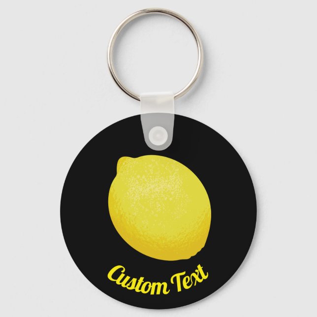 Lemon Keychain Nyckelring (Framsida)