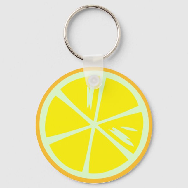 Lemon Keychain Nyckelring (Framsida)