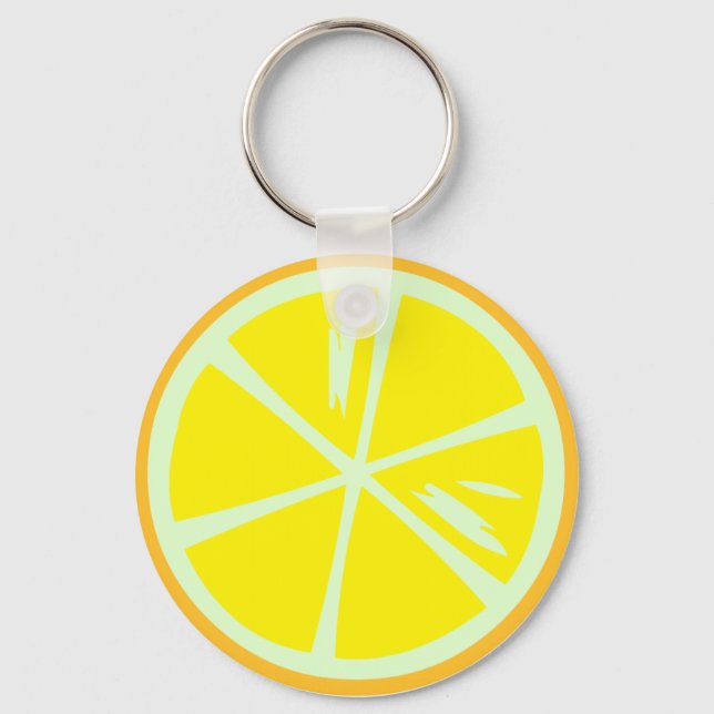 Lemon Keychain Nyckelring (Framsida)