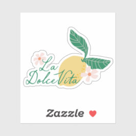 Lemon La Dolce Vita Klistermärken