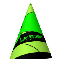 Lemon Lime Abstrakt Jungle Birthday