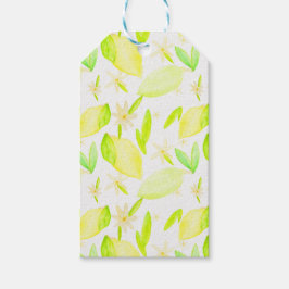 Lemon Lime Gift & Favor Tag Presentetikett