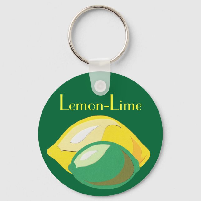 Lemon-Lime-nyckelkedja Nyckelring (Framsida)
