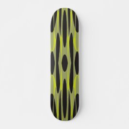 Lemon Lime Swirl Mini Skateboard Bräda 18,5 Cm