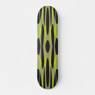 Lemon Lime Swirl Mini Skateboard Bräda 18,5 Cm