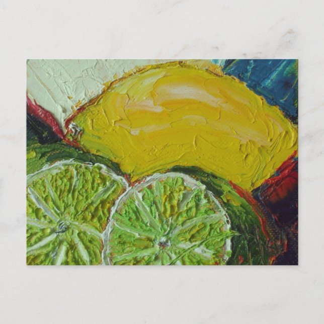 Lemon Lime-vykort Vykort (Framsida)