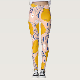 Lemon Löv: Rosa Vintage Sömlös. Leggings