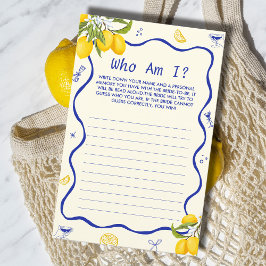 Lemon Main Squeeze Möhippa Gissa vem som spelar